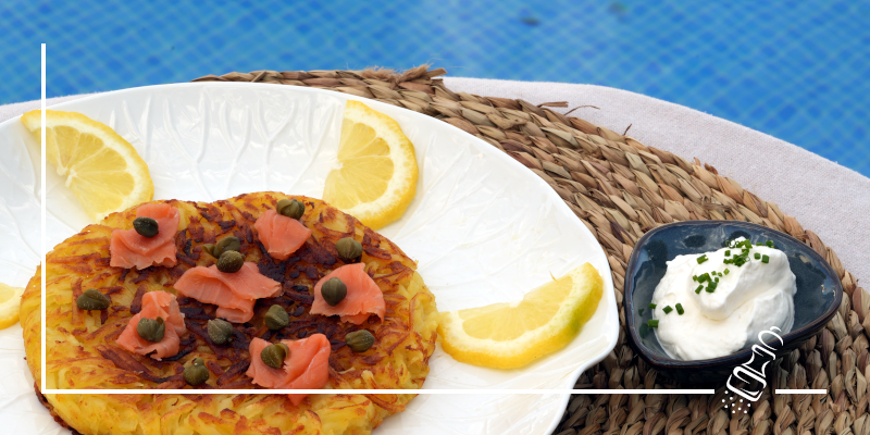 lachs auf roesti