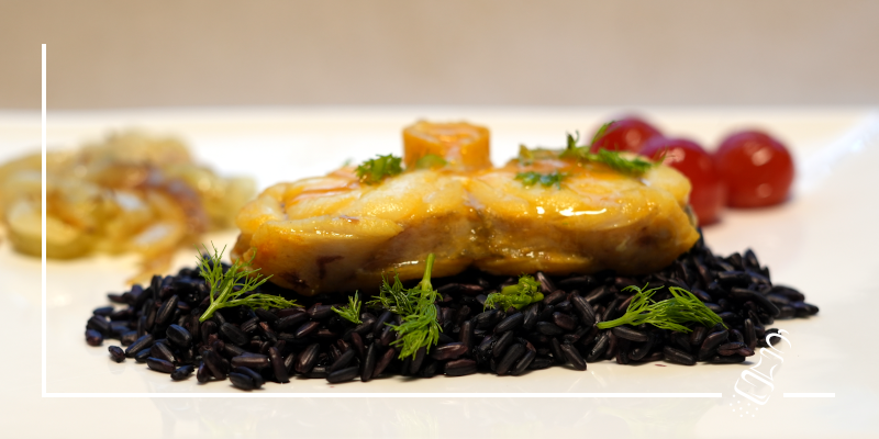 seeteufel an safransauce
