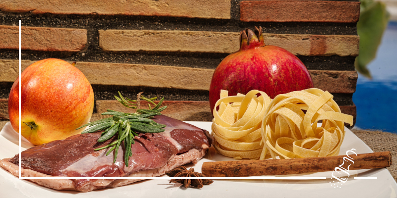 entenbrust mit granatapfel