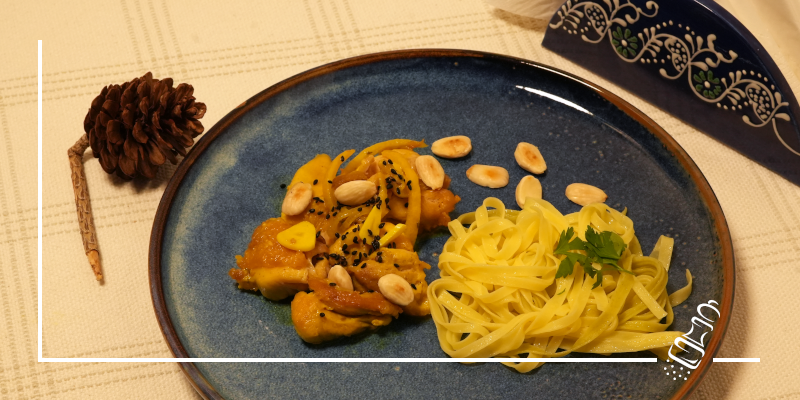 poulet an zitrone im schmortopf