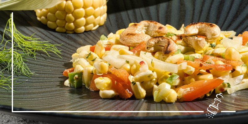 maissalat mit fenchel und minze