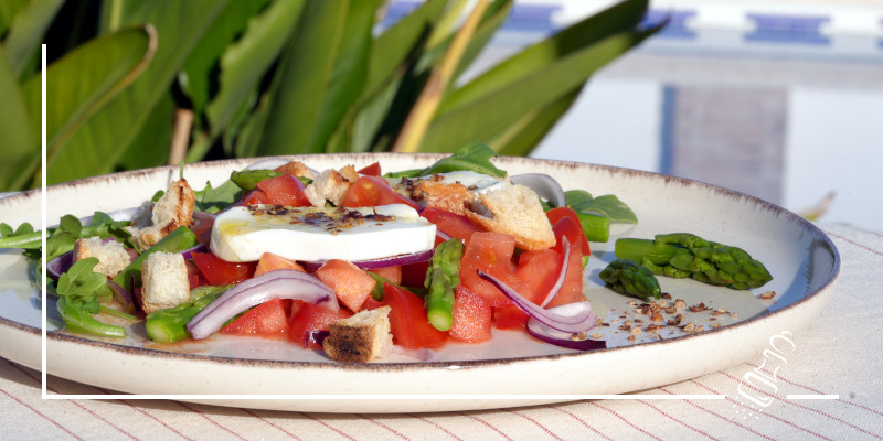 spargel tomaten sommersalat