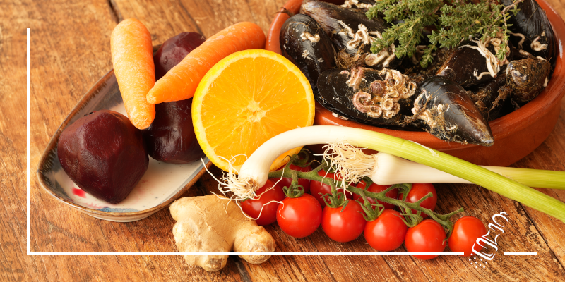 paella roja randenpaella mit miesmuscheln