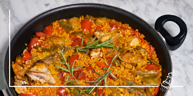 paella valenciana fuer den alltag