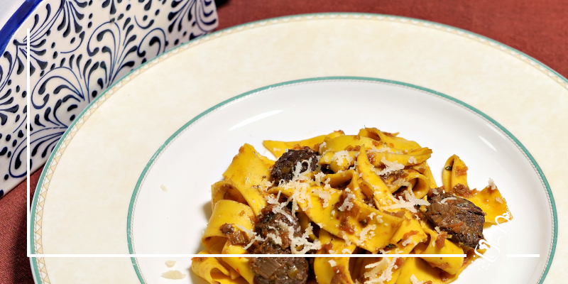 pappardelle mit ragout vom angus rind
