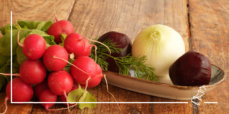 flammenkuchen mit radieli und randen