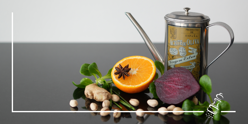 randentartar mit orangen und pistazien